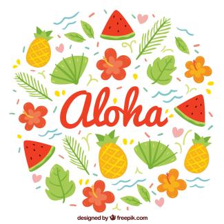 Aloha image Designed by Freepik